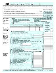 The internal revenue service (irs) makes it simple to download and print tax forms. Free Irs 1040 Form Template Create And Fill Online Tax Forms