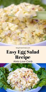 Easy Keto Low Carb Egg Salad Egg Salad Recipe Easy Best Egg Salad Recipe Egg Salad Recipe Healthy