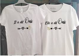 Tee Shirt Couple Annonce Mariage Elle A Dit Oui Il A Dit Oui Futurs Maries Tee Shirt Annonce Tee Shirts Mens Tops Shirts