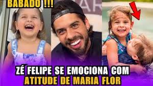 EXCITING; ZÉ FELIPE SHOWS WHAT MARIA FLOR DID THAT MADE HIM VERY HAPPY