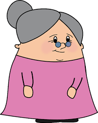 Vovo Vovo Old Lady Cartoon Poetry For Kids Grandma Funny