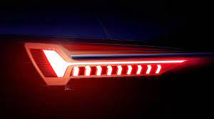 New Audi A6 Tail Light Design Sketch Car Lights Tail Light Lighting Design