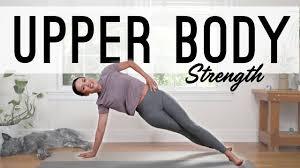 Just Over 10min Yoga For Upper Body Strength Yoga With Adriene Youtube Yoga With Adriene Strength Yoga Upper Body Strength