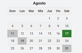 Debido a esto, no se trasladará para otro día de la semana. 17 Y 19 De Agosto Cuando Es Feriado Urgente24 Pr