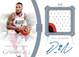 Come experience the damian lillard toyota difference. 2019 Panini Flawless Basketball Bc Flawless Patch Autographs 38 Damian Lillard 7 10