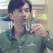 David Tennant Drinking