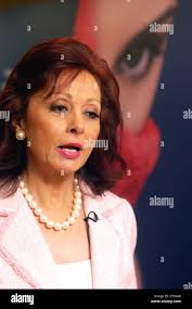 With wife maureen hi-res stock photography and images