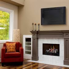 Product title dimplex blf74 electric fireplace, wall mount, 74 average rating: Amazon Com Dimplex Dlgm29 Opti Myst Open Hearth Fireplace Insert With Faux Logs Bed Alabaster Home Improvement