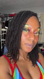 Pride Makeup Look at Club Princeton