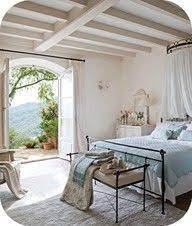 Reminds Me Of Sophie S Room In Mamma Mia Loving The Vintage Feel And The Beautiful Duck Egg Blue Dreamy Bedrooms Beautiful Bedrooms Home