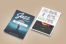 A5 Flyer Poster Mock Up A5 Card Emboss Flyer Mock Up Flyer Mockup Flyer Mockups Foil F Flyer Poster Mockup Business Cards Creative Templates