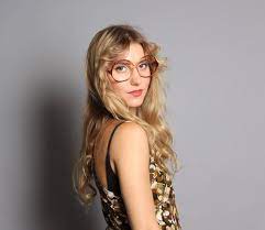 70s Glasses Frames Transparent Auburn Peach Oversized Etsy 70s Glasses Glasses Frames Big Glasses Frames