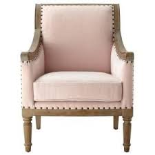 Home Decorators Collection Lucie Blush Rolled Back Upholstered Accent Chair 9947700190 The Home Depot In 2020 Upholstered Accent Chairs Accent Chairs Upholstered Arm Chair