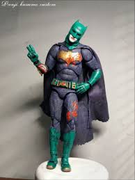 The Joker Batman Imposter Dc Universe Custom Action Figure Custom Action Figures Batman Action Figures