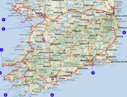 Updated 01/31/20 google maps is a free tool that can be used for plotting r. Tourist Map Of Southern Ireland Tourism Company And Tourism Information Center