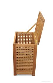 Teak Hamper Great For Bathrooms Exercise Clubs Pools Etc Teak Hamper Plastic Laundry Basket