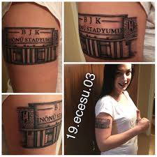 Besiktas Inonu Inonu Stadyumu Bjk 1903 Siyah Beyaz Besiktas Tattoo Besiktas Dovme Besiktas Ink Dovme Dovme Fikirleri Tattoo