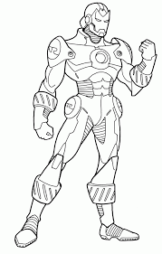 Posted in professions coloring page. Iron Man Pictures For Kids Coloring Home