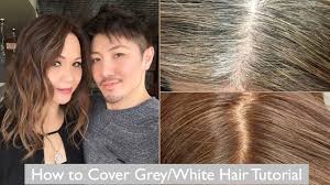You don't need to restrict your wardrobe to that color family, but black, white, shades of gray, and jewel tones (ruby red, sapphire blue, and deep purples) are your best bets. How To Cover Grey White Hair Tutorial Youtube