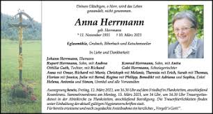 Listen to anna herrmann | soundcloud is an audio platform that lets you listen to what you love and share the sounds you create. Traueranzeigen Von Anna Herrmann Mittelbayerische Trauer