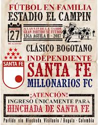 They play their home games at the el campín stadium. Santa Fe Posts Facebook