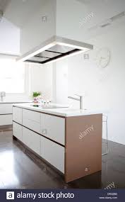 induction stove and sink stock photo