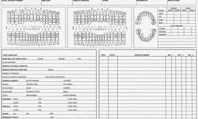 Dental Charting Forms Figure 2 Treatment Form Template Free
