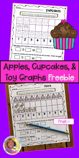 Apple Cupcake And Toy And Graphs Distance Learning Freebie In 2020 Distance Learning Teaching Freebies Addition Words