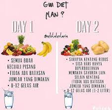 Hari keenam bisa jadikan cheating day karena diperbolehkan makan daging dan sayuran jenis apapun. Gm Diet Cara Pantas Turunkan 6 Kg Dalam Seminggu Gerenti Boleh Pakai Kebaya Nanti Hijabista