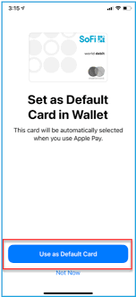 When you spend using your sofi money debit card, sofi will automatically round up every purchase to the nearest dollar and transfer it to one of your vaults. Virtual Debit Card Digital Wallet Setup Sofi