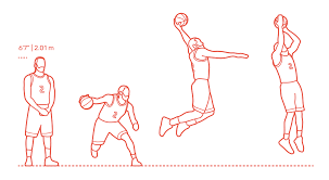 Those who have played in the nba on opposing teams find kawhi difficult to deal with in general due to his physical stature. Kawhi Leonard Dimensions Drawings Dimensions Com