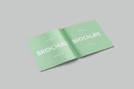Square Brochure Mockup Square Brochures Brochure Brochures Mockups