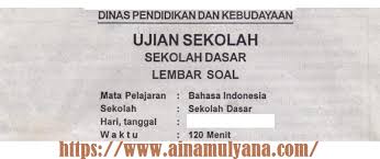 Laporkan kepada pengawas ujian apabila terdapat lembar soal yang kurang jelas, rusak, atau tidak mungkin itu saja yang dapat saya sampaikan pada prediksi soal ujian nasional (un/unbk) smk. Latihan Soal Ujian Sekolah Us Bahasa Indonesia Sd Mi Tahun 2022 2023 Jelajah Informasi Pendidikan Jelajah Informasi