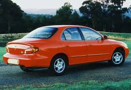 Image result for Cardinal Red 1999 Elantra