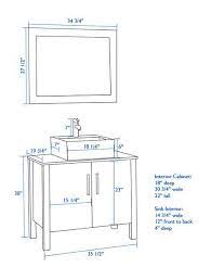 Standard bathroom sink height standard bathroom vanity height and. Image Result For Standard Height For Vanity With Vessel Sink Bathroom Dimensions Bathroom Floor Plans Vessel Sink Bathroom Vanity