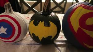 Pumpkin carving art is the craft of carving images or patterns onto pumpkins. Painting Pumpkins Diy Super Hero Inspired Youtube