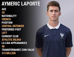 France Is Where Laporte S Heart Is France La Liga Manchester City