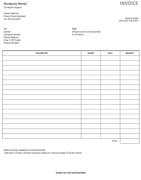 Free sample,example & format bill of quantities excel template t8sls. Blank Invoice Blank Invoice Template Microsoft Invoice Template Invoice Sample Create Invoice