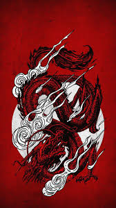Looking for the best wallpapers? Red Dragon Dragon Wallpaper Dragon Wallpaper Iphone Japanese Art Prints