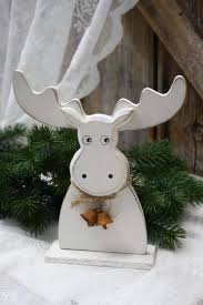 Meine Welt Elch Kopf Rentier Weihnachten Deko Figur Holz Stehend Creme 26 Cm Weihnachten Holz Holz Basteln Weihnachten Rentier Weihnachten