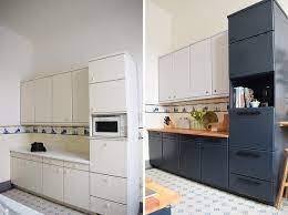 Painting over these doors requires a little extra work to make sure the paint sticks to the slick surface. How To Paint Laminate Kitchen Cabinets Tips For A Long Lasting Finsish