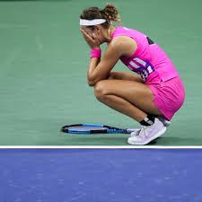 Nun droht ihr eine strafe. Tennis Us Open Victoria Azarenka Vs Naomi Osaka Titelkampf Im Finale