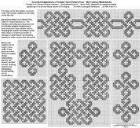 Knot More Knots Celtic Knot Charts Stitches Afghan