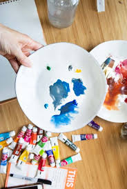 How about exploring the area of fabric painting a little? How To Turn Your Watercolor Artwork Into Fabric Spoonflower Blog