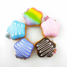 Best collection and packages kawaii stuff. Food Squishies Mini Star Donut Squishies Are So Realistic And Slow Rising