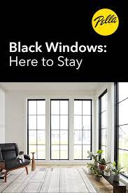 Five Reasons Bold Black Windows Pay Off Black Windows Black Window Frames Windows