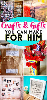 Diy Birthday Ideas For Husband On A Budget 26 Handmade Gift Ideas For Him Diy Gifts He Will Love For Valentines Anniversaries Birthday Or Any Special Occasion Clever Diy Ideas In 2020 Boyfriend Crafts Gifts Boyfriend Crafts Simple Boyfriend Gifts