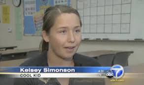ABC Names Kelsey Simonson Cool Kid of the Week