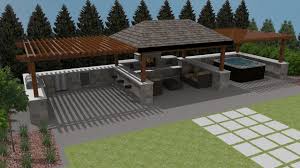 1 Acre Backyard Design Outdoor Furniture Design And Ideas Backyard Entertaining Backyard Design Backyard Entertaining Area