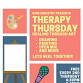 ✨ Therapy Thursday ✨ Every 2nd Thursday | Music  event image